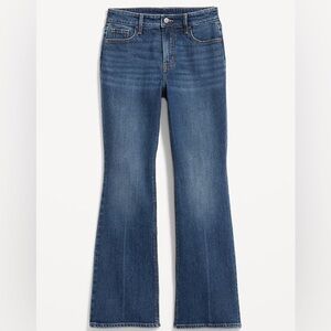 Old Navy Extra High Rise Flare Jeans in Classic Blue Size 16 Petite